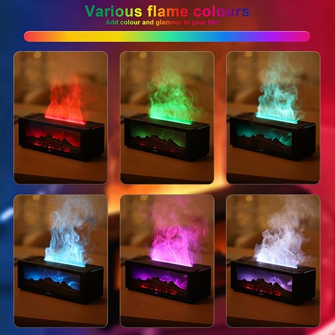 Flame Fireplace Aroma Diffuser