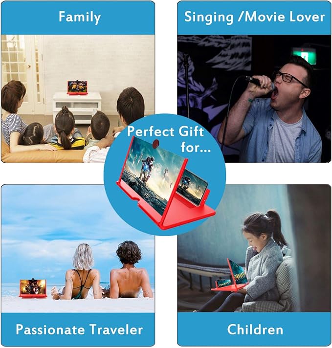 3D Magnifier Mobile Screen