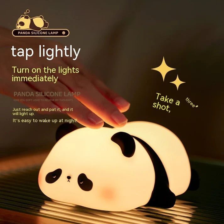 Panda Silicon Led Light Lamp