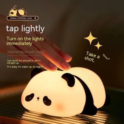 Panda Silicon Led Light Lamp