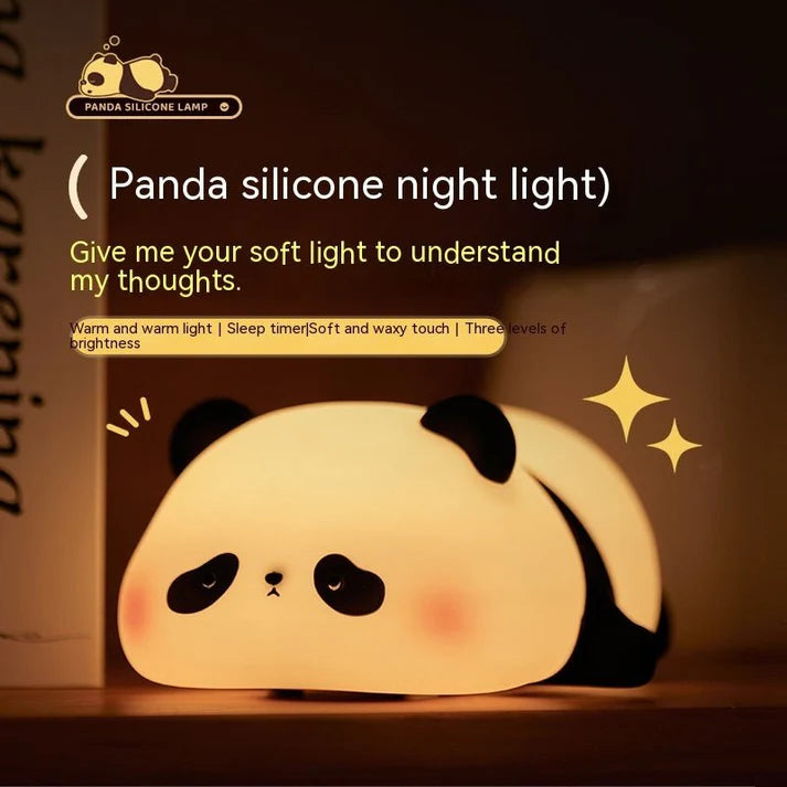Panda Silicon Led Light Lamp