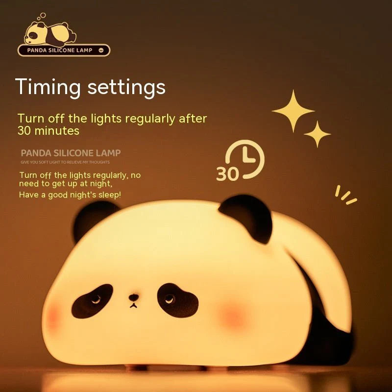 Panda Silicon Led Light Lamp